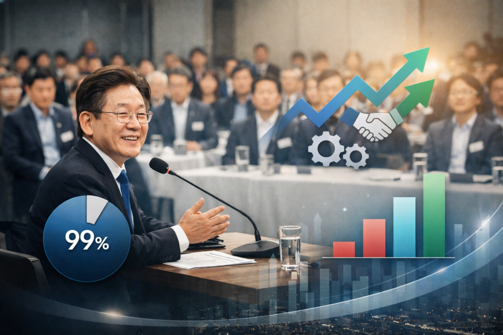 이재명 대통령 ‘99% 경제’ 중소기업 간담회, 불공정거래 개선으로 경제 생태계 재편 신호탄